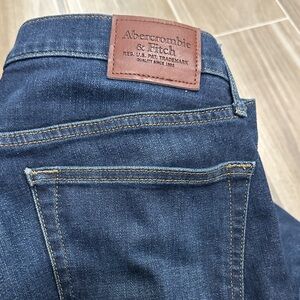 Abercrombie & Fitch Dark Blue Denim Jeans